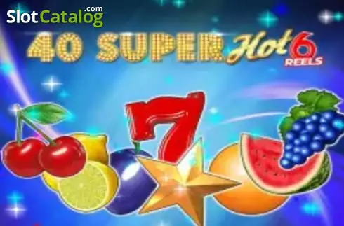 40 Super Hot 6 Reels Logo